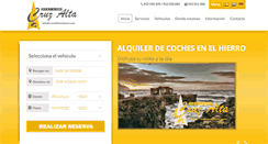 Desktop Screenshot of cruzaltarentacar.com